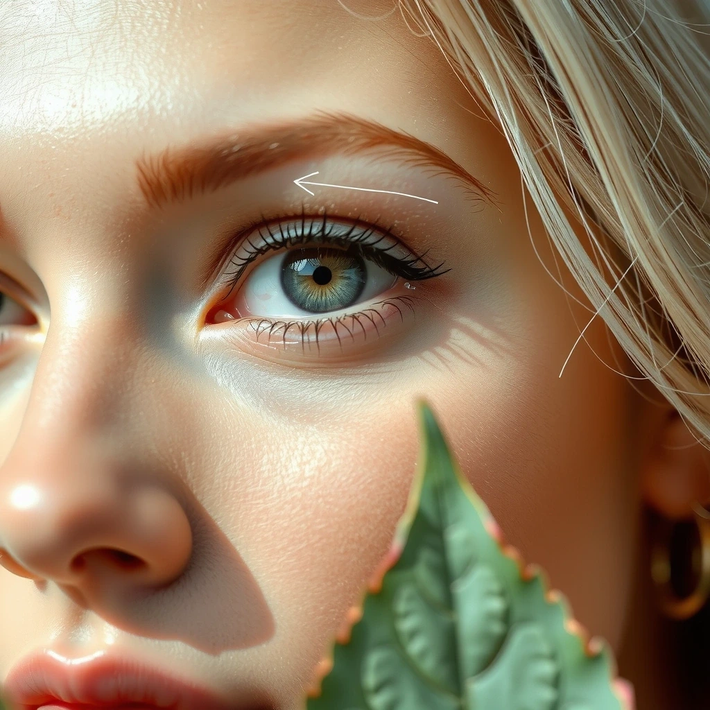 Detailansicht Gesichtsmuskulatur